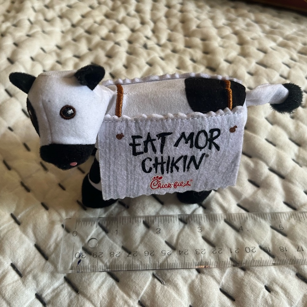 Chick-Fill-A Eat More Chikin Plush stuffed promotional collectible  toy